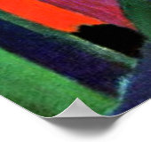 Franz Marc: Deer in een kloostertuin Poster (Hoek)