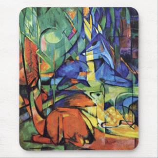Franz Marc - Deer in het bos (II) Muismat
