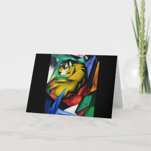 Franz Marc, Fine Art Tiger Kaart