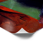 Franz Marc - Gazelles Perfect Poster (Hoek)