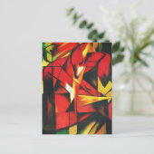 Franz Marc La Carte Postale Fox (Debout devant)