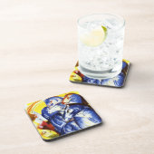 Franz Marc la tour des dessous de verre bleus de (Côté Droit)