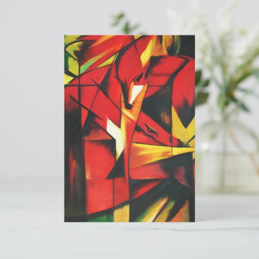 Franz Marc Les Invitations Fox (Debout devant)