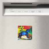 Franz Marc Little Blue Pony Magneet (Insitu (Vaatwasser))