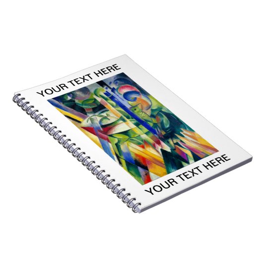 Franz Marc Little Mountain Goats Persoonlijke noot Notitieboek (Rechterzijde)