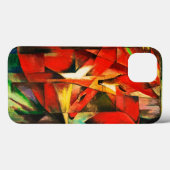 Franz Marc Red Foxes  Fine Art Case-Mate iPhone Case (Achterkant (horizontaal))