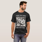 Franz Marc Sleeping Shepherdess T-Shirt noir (Devant entier)