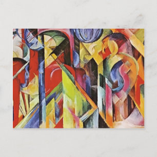 Franz Marc- Stables Briefkaart
