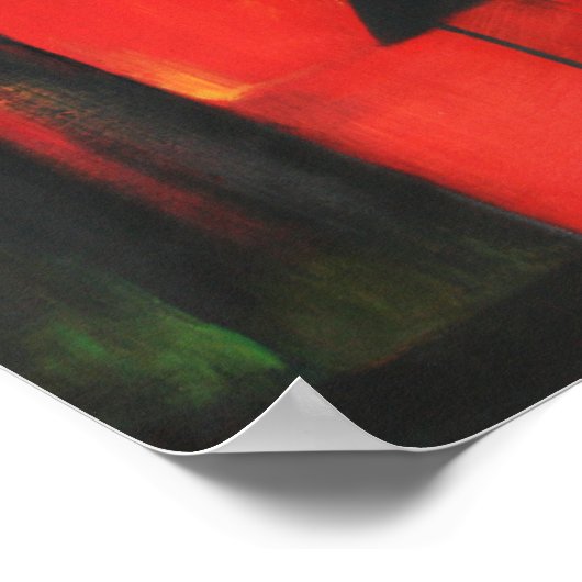 Franz Marc The Fox Poster (Hoek)