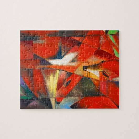 Franz Marc The Foxes Legpuzzel (Horizontaal)