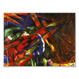 Franz Marc Tierschicksale Foto Print Afdruk