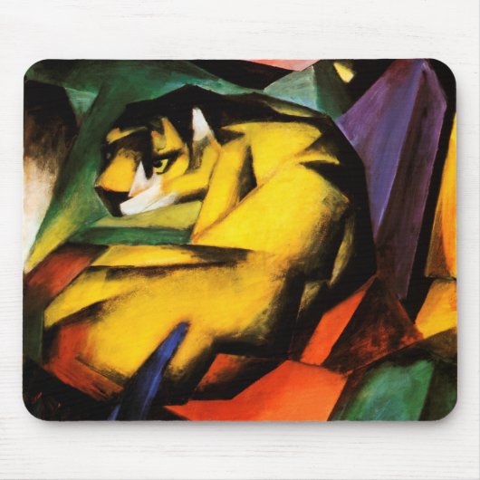 Franz Marc - Tiger (1912) Muismat (Voorkant)