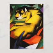 Franz Marc - Tiger Briefkaart (Voorkant)