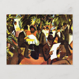 Franz Marc - Tuinrestaurant Briefkaart