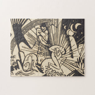 Franz Marc Verzoening Versoehnung Legpuzzel