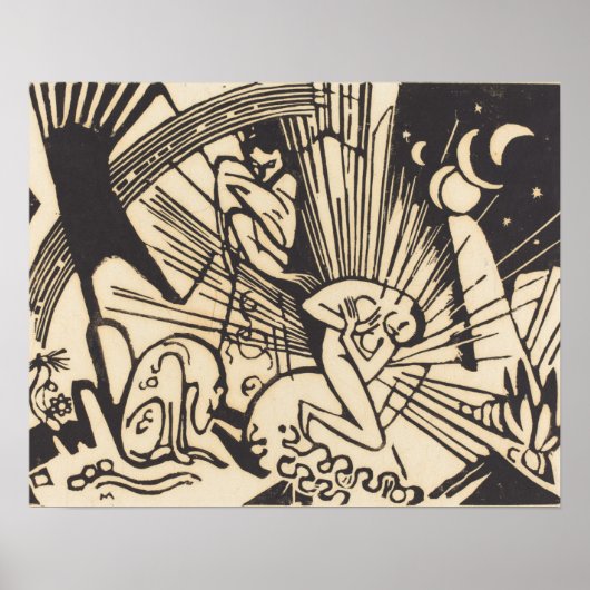 Franz Marc | Verzoening Versoehnung Poster (Voorkant)