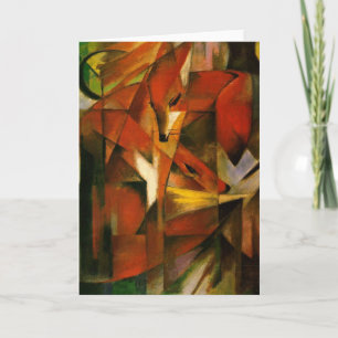 Franz Marc - Vossen Kaart