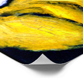 Franz Marc - White Cat. beroemd schilderij, Poster (Hoek)