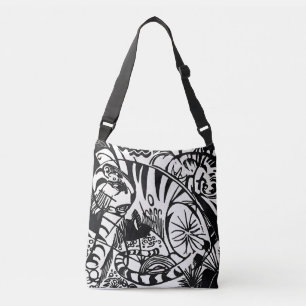 Franz Marc's Expressionistische Tijger Schoudertas Crossbody Tas