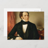 Franz Schubert Briefkaart (Voorkant / Achterkant)