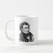 Franz Schubert Koffiemok (Links)