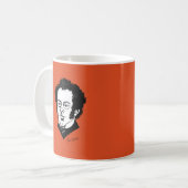 Franz Schubert Koffiemok (Voorkant links)