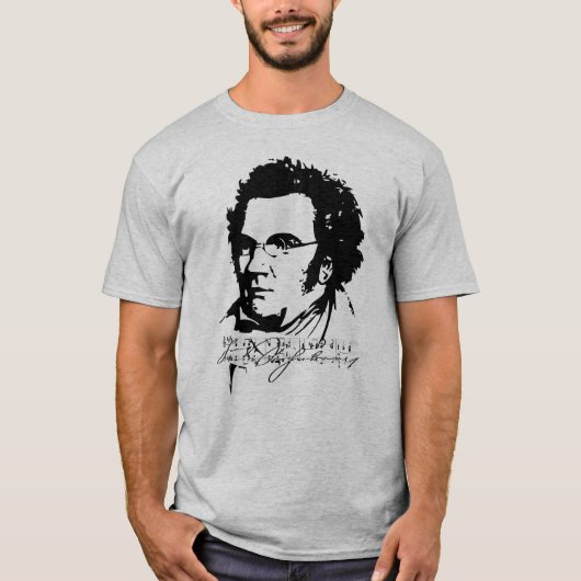 FRANZ SCHUBERT T-SHIRT (Voorkant)