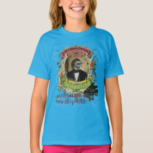 Franz Schubird Animal Composer Schubert Parody T-shirt