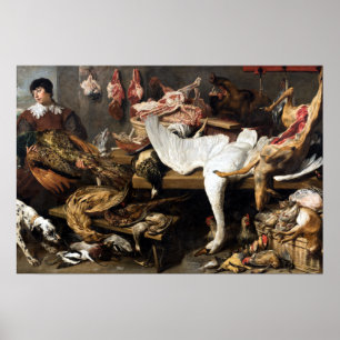 Franz Snyder A Game Stall Poster