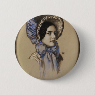 Franz Stuck Art Ronde Button 5,7 Cm