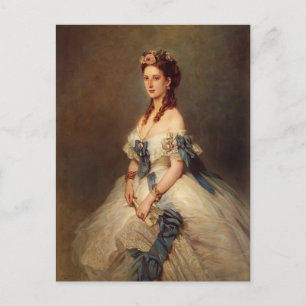 Franz Winterhalter-Alexandra, Princess of Wales Briefkaart