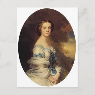Franz Winterhalter- Melanie de Bussiere Briefkaart