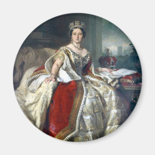 Franz Winterhalter Portrait Queen Victoria Magneet