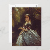 Franz Winterhalter- Princess Elizabeth Belosselsky Briefkaart (Voorkant / Achterkant)