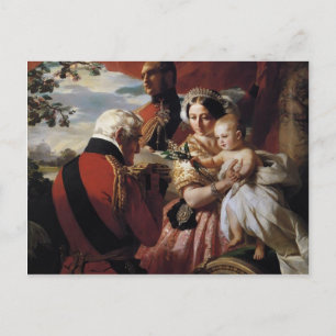 Franz Xaver Winterhalter - Eerste mei Briefkaart