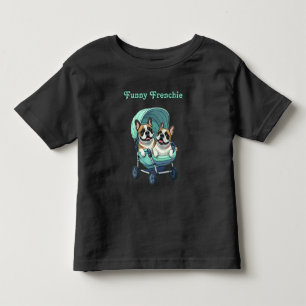 Französische Bulldog Französische Bulldogge Tweeli Kinder Shirts