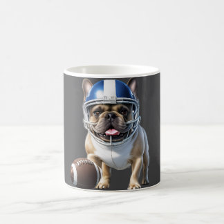 Französische Bulldogge America Football Bulldog Koffiemok