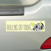 Französische Bulldogge Bumpersticker (Op auto)