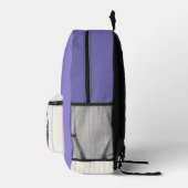 Französische Bulldogge Cartoon French Bulldog Bedrukte Rugzak (Rechts)