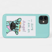 Französische Bulldogge Engel Case-Mate iPhone Case (Achterkant (horizontaal))
