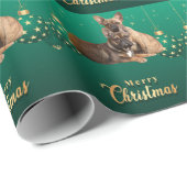 Französische Bulldogge Geschenkpapier Cadeaupapier (Rol Hoek)