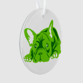 Französische Bulldogge grün (devant)