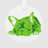 Französische Bulldogge grün (devant)