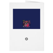 Französische Bulldogge Lichterkette Weihnachten (Dos)