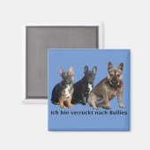 Französische Bulldogge Magnet (Recto/Verso)