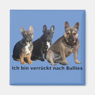 Französische Bulldogge Magnet