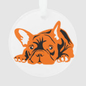 Französische Bulldogge orange (dos)