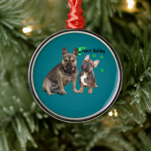 Französische Bulldogge Ornament Anhänger