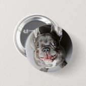 Französische Bulldogge Ronde Button 5,7 Cm (Voorkant /achterkant)