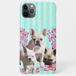 Französische Bulldogge Schmetterling Bulldog iPhone 11 Pro Max Hoesje